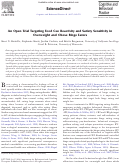 Cover page: An Open Trial Targeting Food Cue Reactivity and Satiety Sensitivity in Overweight and Obese Binge Eaters