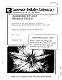 Cover page: REVIEW OF NEGATIVE ION SOURCE TECHNOLOGY