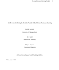 Cover page: Best Practices for Testing the Predictive Validity of Ideal Partner Preference-Matching