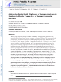Cover page: Addressing Mental Health Challenges of Samoan Americans in Southern California: Perspectives of Samoan Community Providers
