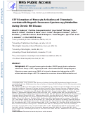 Cover page: CSF biomarkers of monocyte activation and chemotaxis correlate with magnetic resonance spectroscopy metabolites during chronic HIV disease