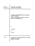 Cover page: A General Framework for Continuum Damage Models, Part I: Infinitesimal Plastic Damage Models in Stress Space