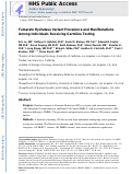 Cover page: Fumarate hydratase variant prevalence and manifestations among individuals receiving germline testing