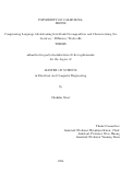 Cover page: Compressing Language Models using Low-Rank Decomposition and Characterizing the Accuracy - Efficiency Trade-offs