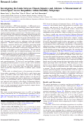 Cover page: Investigating the Links between Climate Injustice and Ableism: A Measurement of Green Space Access Inequalities within Disability Subgroups