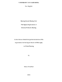 Cover page: Sharing In and Sharing Out: The Equity Implications of Informal Vehicle-Sharing