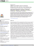 Cover page: NME5 frameshift variant in Alaskan Malamutes with primary ciliary dyskinesia