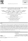 Cover page: A proposal for a general interface between land surface schemes and general circulation models