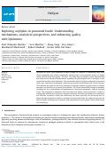 Cover page: Exploring oxylipins in processed foods: Understanding mechanisms, analytical perspectives, and enhancing quality with lipidomics.