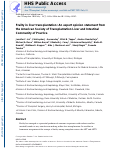 Cover page: Frailty in liver transplantation: An expert opinion statement from the American Society of Transplantation Liver and Intestinal Community of Practice