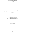 Cover page: Information Theoretic and Statistical Models for Spatial Transportation Networks: Total Mixing Entropy on Optimal Fluid Flow Networks and Time Dependent Stochastic Block Models