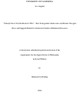 Cover page: “Nobody Gives You the Book for This”: How Transgender Adolescents and Parents Navigate Stress and Support Related to Adolescent Gender Affirmation Processes