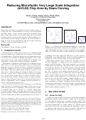 Cover page: Reducing Microfluidic Very Large Scale Integration (mVLSI) Chip Area by Seam Carving