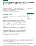 Cover page: Cerebrospinal Fluid Biomarkers in Autopsy-Confirmed Alzheimer Disease and Frontotemporal Lobar Degeneration