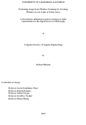 Cover page: Evaluating Large-Scale Wireless Scanning for Securing Wireless Access Links in Urban Areas