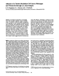 Cover page: Adhesion of a chicken myeloblast cell line to fibrinogen and vitronectin through a beta 1-class integrin.