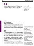 Cover page: The pharmacogenetics of type 2 diabetes: a systematic review.