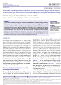 Cover page: Anaerobic 4-hydroxyproline utilization: Discovery of a new glycyl radical enzyme in the human gut microbiome uncovers a widespread microbial metabolic activity