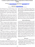 Cover page: Consistent Argument-Predicate Binding Is Important for Predicate-Predicate Lin