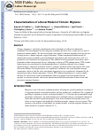 Cover page: Characterization of a novel model of chronic migraine