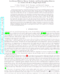 Cover page: Low-energy effective theory, unitarity, and nondecoupling behavior in a model with heavy Higgs-triplet fields