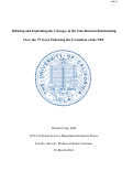 Cover page of Defining and Explaining the Changes in the Sino-Russian Relationship&nbsp;Over the 75 Years Following the Formation of the PRC