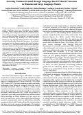 Cover page: Assessing Common Ground through Language-based Cultural Consensus in Humans and Large Language Models