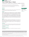 Cover page: The STARS Phase 2 Study: A Randomized Controlled Trial of Gaboxadol in Angelman Syndrome