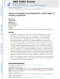 Cover page: Influence of methylation and demethylation on plant uptake of emerging contaminants.