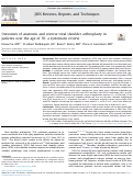 Cover page: Outcomes of anatomic and reverse total shoulder arthroplasty in patients over the age of 70: a systematic review.