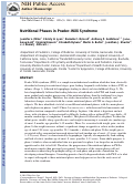 Cover page: Nutritional phases in Prader–Willi syndrome