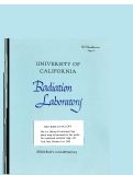 Cover page: Range Energy Relation for Protons in Nuclear Emulsions