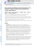 Cover page: Neurocognition and inhibitory control in polysubstance use disorders: Comparison with alcohol use disorders and changes with abstinence