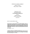 Cover page: The Northridge Earthquake: A Natural Experiment in Market Structure