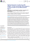 Cover page: Optical dopamine monitoring with dLight1 reveals mesolimbic phenotypes in a mouse model of neurofibromatosis type 1