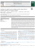 Cover page: Correlates of e-cigarette use for smoking cessation among clients in residential substance use disorder treatment