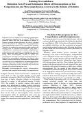 Cover page: Refuting Overconfidence:
Refutation Texts Prevent Detrimental Effects of Misconceptions on Text
Comprehension and Metacomprehension Accuracy in the Domain of Statistics