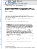 Cover page: Association between Metabolic Syndrome and Recurrence of Nonmuscle Invasive Bladder Cancer following bacillus Calmette-Guérin Treatment