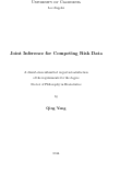 Cover page: Joint Inference for Competing Risk Data