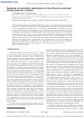 Cover page: Substrate concentration dependence of the diffusion-controlled steady-state rate constant