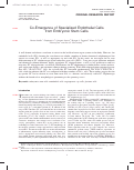 Cover page: Co-Emergence of Specialized Endothelial Cells from Embryonic Stem Cells