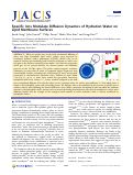 Cover page: Specific Ions Modulate Diffusion Dynamics of Hydration Water on Lipid Membrane Surfaces