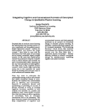 Cover page: Integrating Cognitive and Conversational Accounts of Conceptual Change in Qualitative Physics Learning