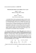 Cover page: Paired-Associate Models and the Effects of List Length