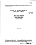 Cover page: Improving the Thermal Performance of Vinyl-Framed Windows