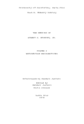 Cover page: Hubert C. Wyckoff, Jr.: Volume I Watsonville Recollections