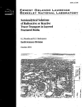 Cover page: Semianalytical Solutions of Radioactive or Reactive Tracer Transport in Layered Fractured Media