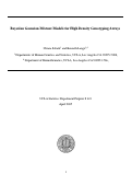 Cover page: Bayesian Gaussian Mixture Models for High Density Genotyping Arrays