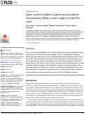 Cover page: Case-control studies of gene-environment interactions. When a case might not be the case