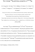 Cover page: New isotope 264Sg and decay properties of 262-264Sg